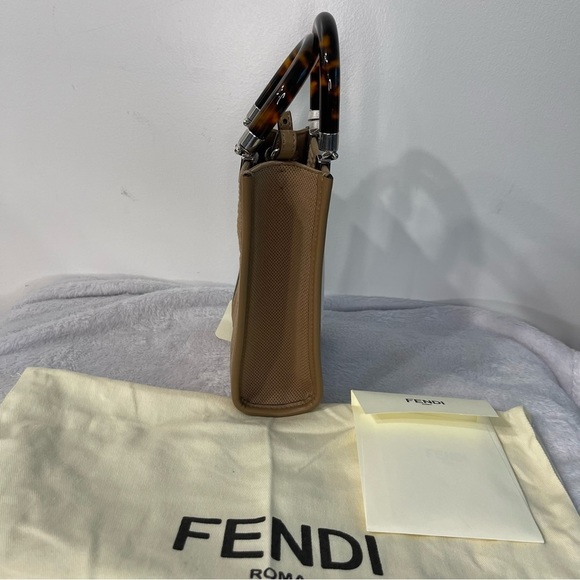 SOLD Authentic Fendi mini sunshine shopper - Picture 7 of 8